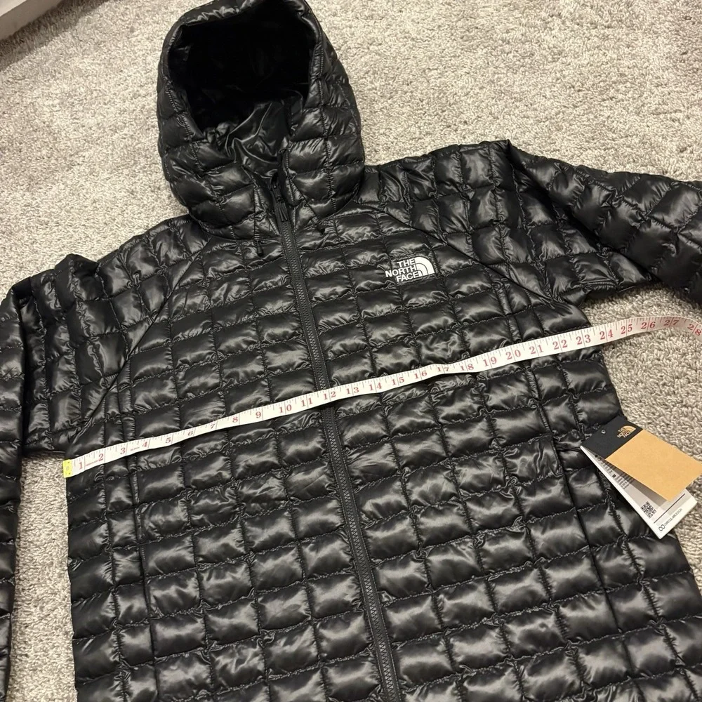 NEW The North Face Thermoball Hooded Jacket Black Men's Large L NFOA8D1N $250